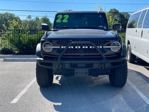 Shadow Black 2022 Ford Bronco Wildtrak