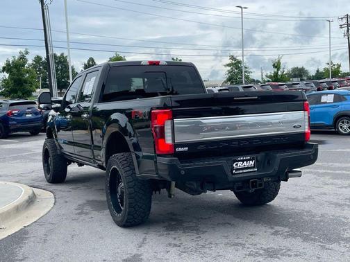 SHADOW BLACK 2017 Ford F-250 Platinum