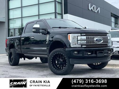 SHADOW BLACK 2017 Ford F-250 Platinum