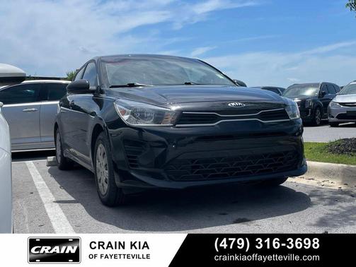 Aurora Black 2021 Kia Rio LX