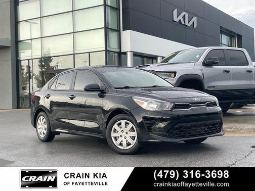 Aurora Black 2021 Kia Rio LX