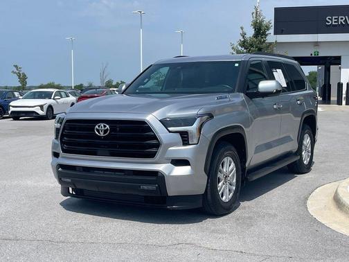 Celestial Silver Metallic 2025 Toyota Sequoia SR5