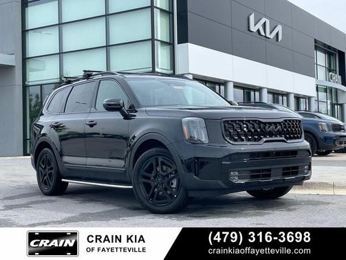 Ebony Black 2025 Kia Telluride SX X-Line