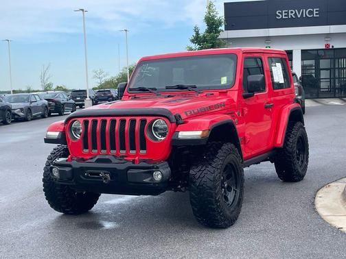 Firecracker Red Clearcoat 2021 Jeep Wrangler Rubicon