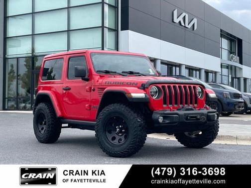Firecracker Red Clearcoat 2021 Jeep Wrangler Rubicon