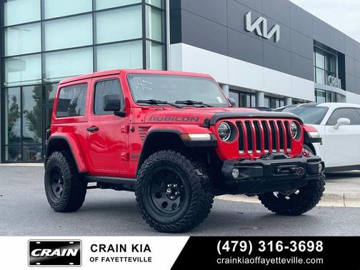 Firecracker Red Clearcoat 2021 Jeep Wrangler Rubicon