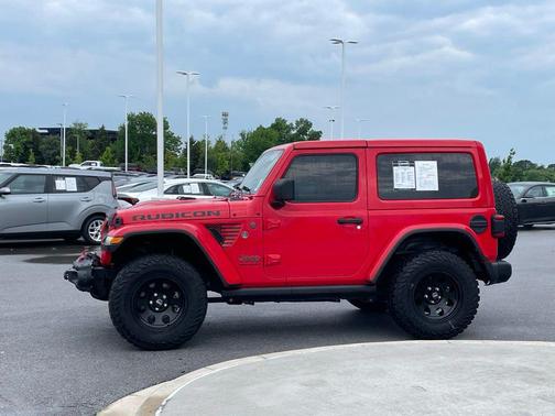 Firecracker Red Clearcoat 2021 Jeep Wrangler Rubicon