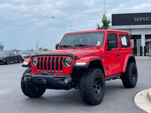 Firecracker Red Clearcoat 2021 Jeep Wrangler Rubicon