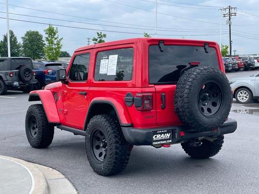 Firecracker Red Clearcoat 2021 Jeep Wrangler Rubicon