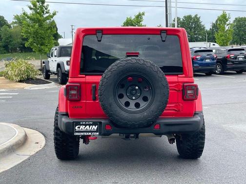 Firecracker Red Clearcoat 2021 Jeep Wrangler Rubicon