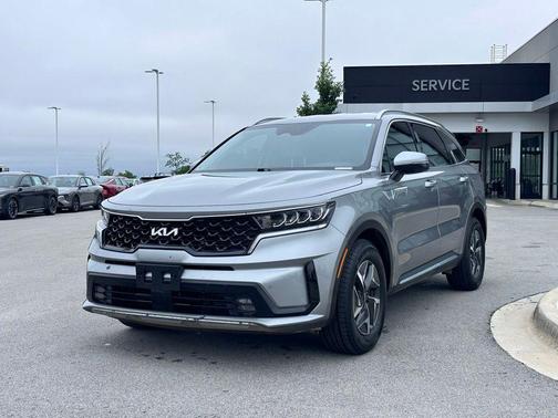 Steel Gray 2022 Kia Sorento Hybrid S