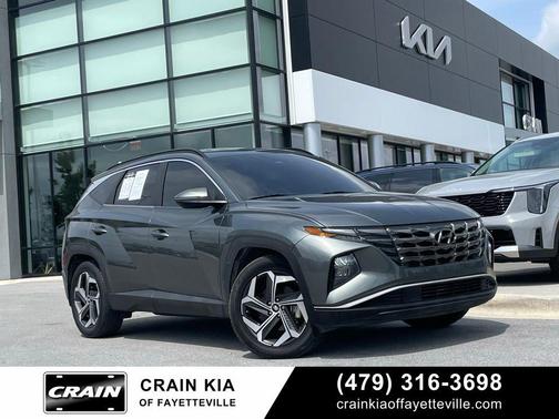 Gray 2022 Hyundai TUCSON SEL