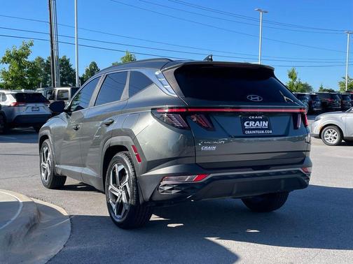 Gray 2022 Hyundai TUCSON SEL