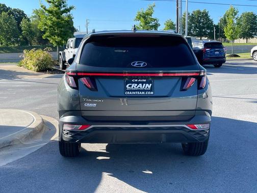 Gray 2022 Hyundai TUCSON SEL
