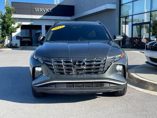 Gray 2022 Hyundai TUCSON SEL