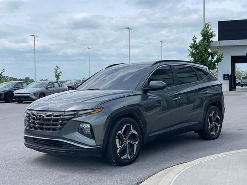 Gray 2022 Hyundai TUCSON SEL