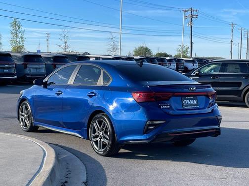Deep Sea Blue 2021 Kia Forte GT-Line