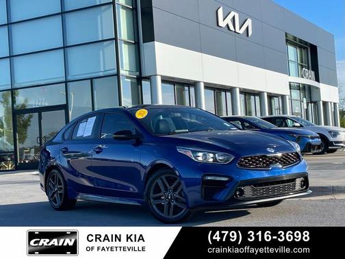 Deep Sea Blue 2021 Kia Forte GT-Line