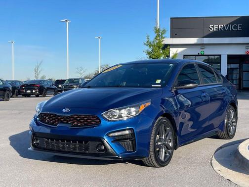 Deep Sea Blue 2021 Kia Forte GT-Line