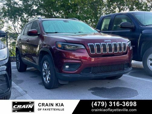 Velvet Red Pearlcoat 2019 Jeep Cherokee Latitude Plus