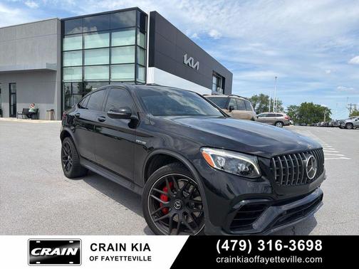 Black 2018 Mercedes-Benz AMG GLC 63 S 4MATIC Coupe