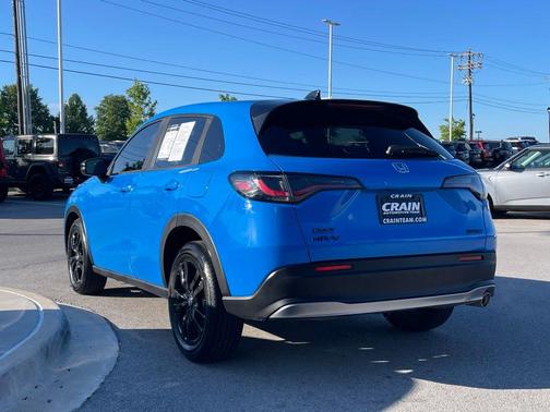 Boost Blue Pearl 2026 Honda HR-V AWD Sport