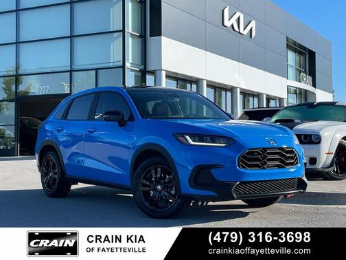 Boost Blue Pearl 2026 Honda HR-V AWD Sport