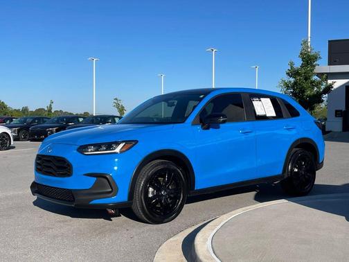 Boost Blue Pearl 2026 Honda HR-V AWD Sport
