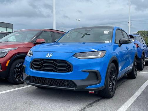 Boost Blue Pearl 2026 Honda HR-V AWD Sport