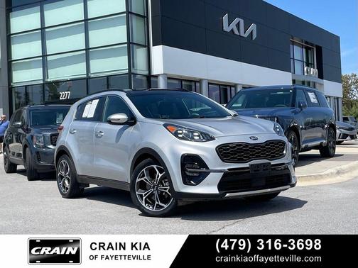 Sparkling Silver 2022 Kia Sportage SX Turbo