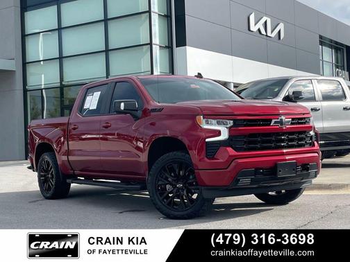 Cherry Red 2022 Chevrolet Silverado 1500 RST
