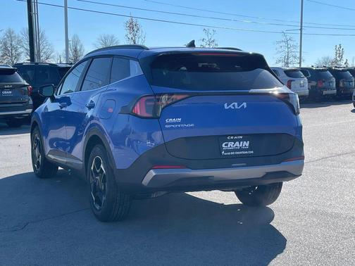 Blue 2026 Kia Sportage EX