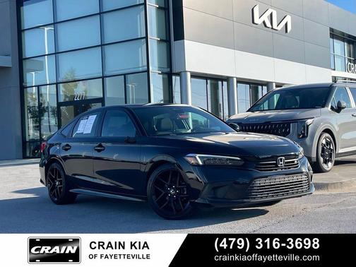 Crystal Black Pearl 2022 Honda Civic Sport