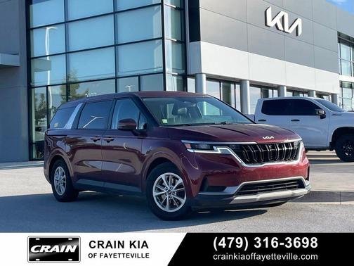 Red 2022 Kia Carnival LXS