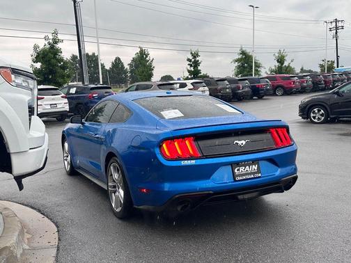 Blue Metallic 2020 Ford Mustang EcoBoost Premium