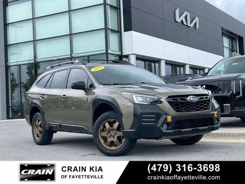 Green Metallic 2022 Subaru Outback Wilderness