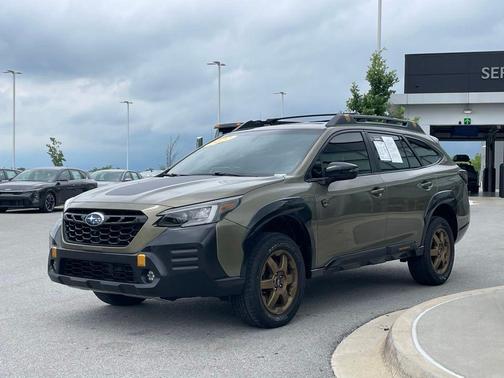 Green Metallic 2022 Subaru Outback Wilderness
