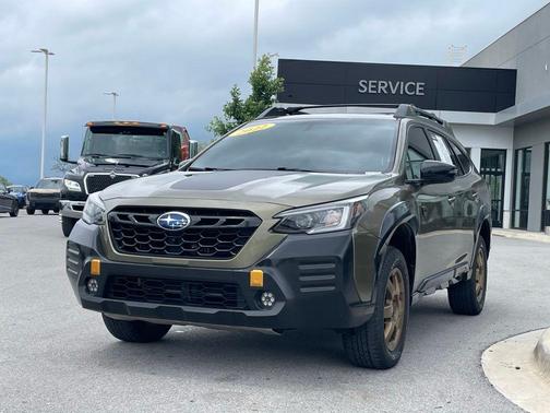Green Metallic 2022 Subaru Outback Wilderness