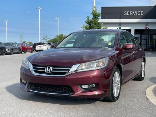 Red 2014 Honda Accord EX-L