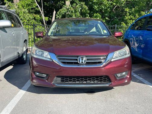 Red 2014 Honda Accord EX-L