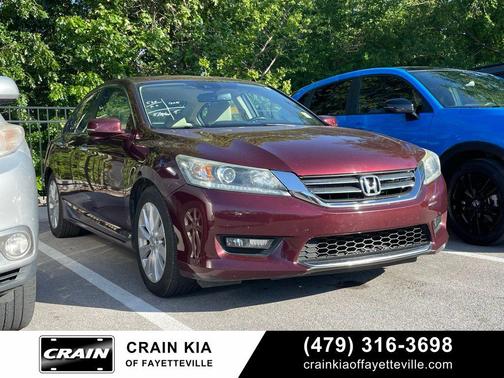 Red 2014 Honda Accord EX-L