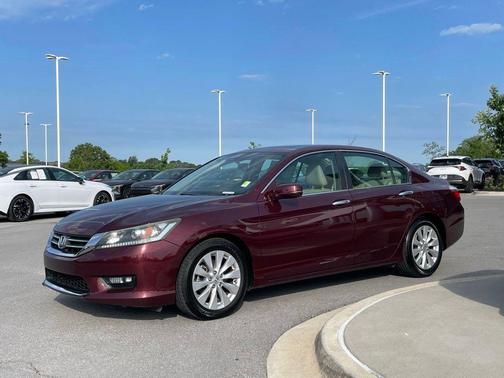 Red 2014 Honda Accord EX-L