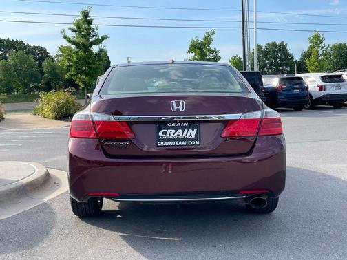 Red 2014 Honda Accord EX-L