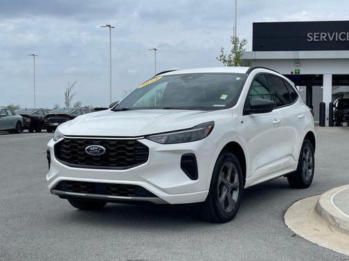 White Metallic 2024 Ford Escape ST-Line