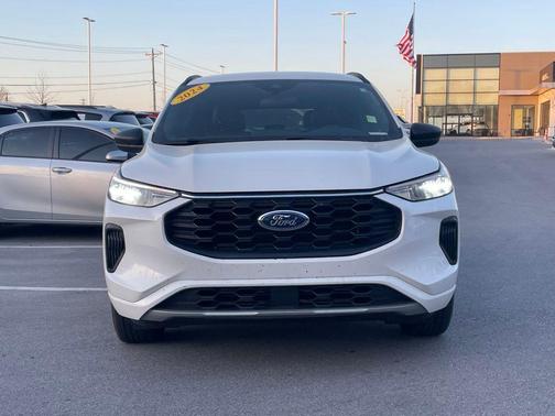 White Metallic 2024 Ford Escape ST-Line