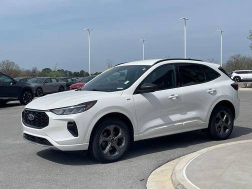 White Metallic 2024 Ford Escape ST-Line