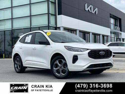 White Metallic 2024 Ford Escape ST-Line