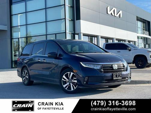 Blue 2023 Honda Odyssey Touring