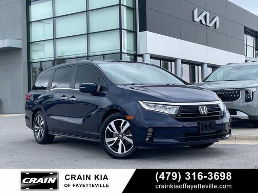 Blue 2023 Honda Odyssey Touring