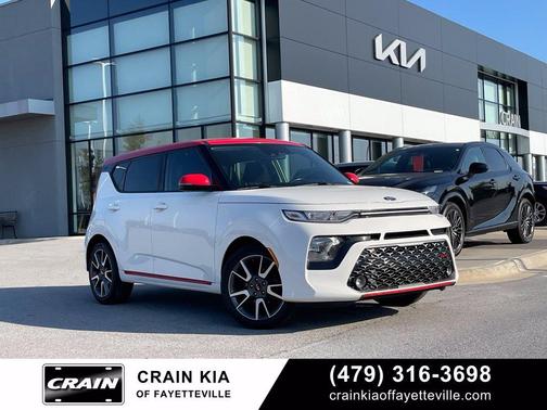 Clear White 2020 Kia Soul GT-Line 2.0L